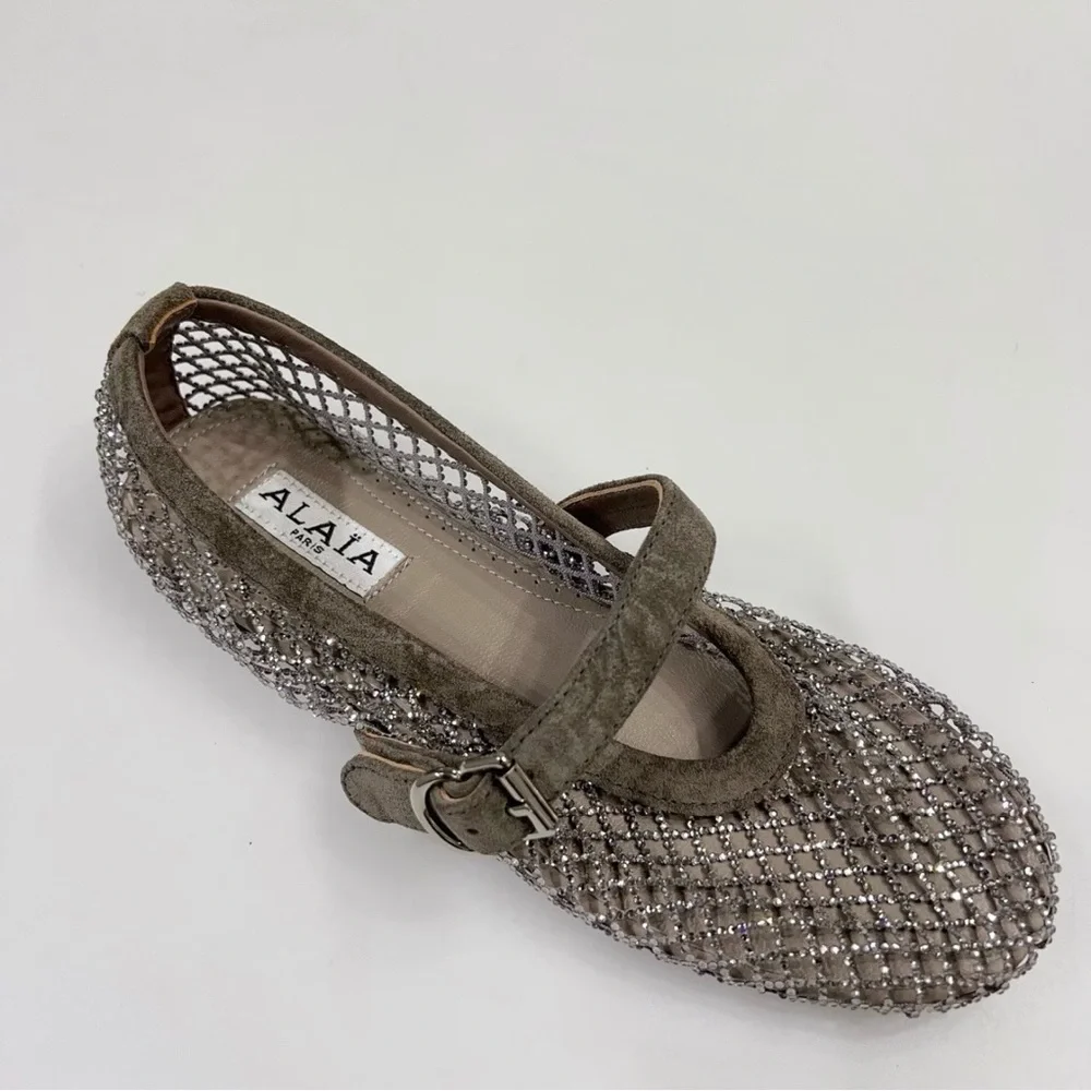 Alaia sparkling mesh